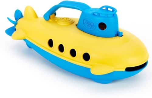 Submarino de juguetes verdes